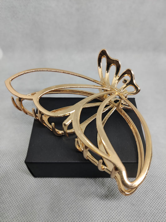 L EDGE Metal Butterfly Wing Hair Clip