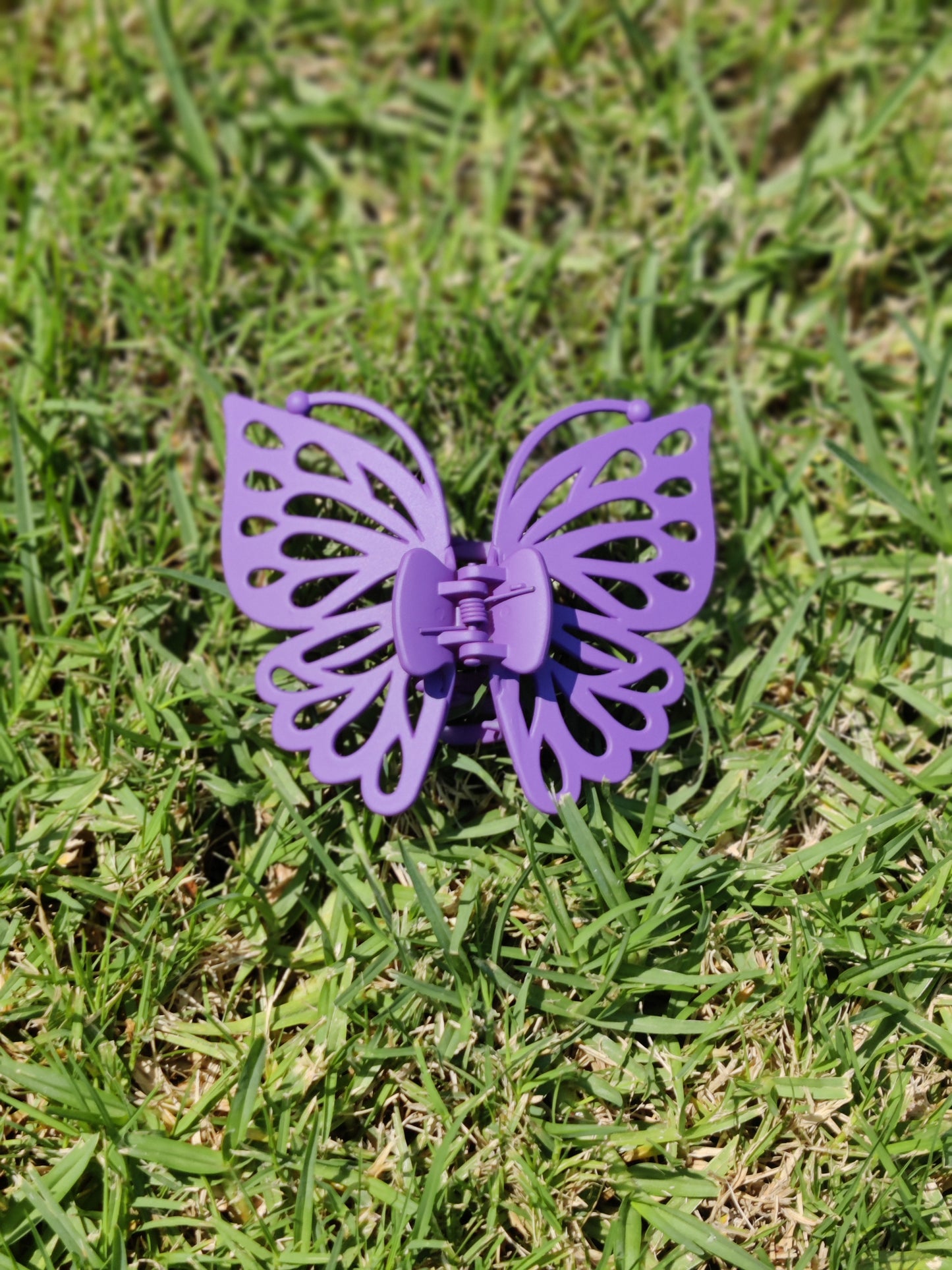 S SINGLE Layer Butterfly Wings Hair Clip