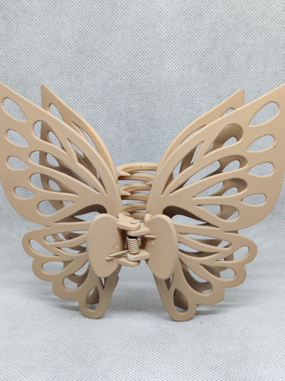 L DOUBLE Layer Butterfly Wings Hair Clip