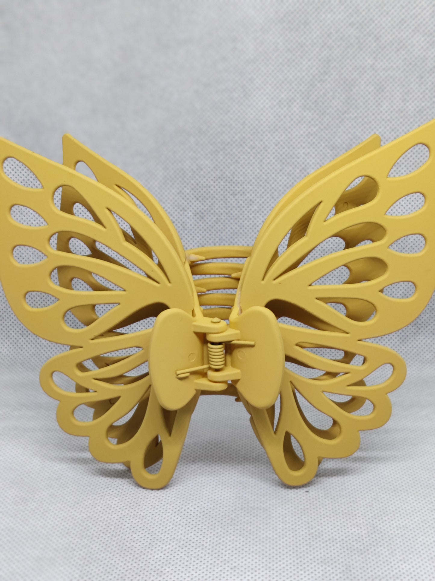 L DOUBLE Layer Butterfly Wings Hair Clip