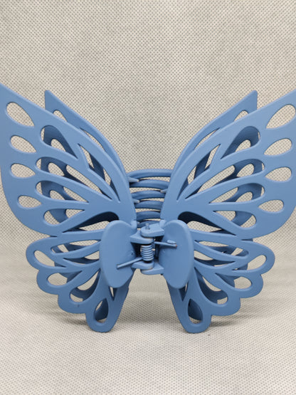 L DOUBLE Layer Butterfly Wings Hair Clip