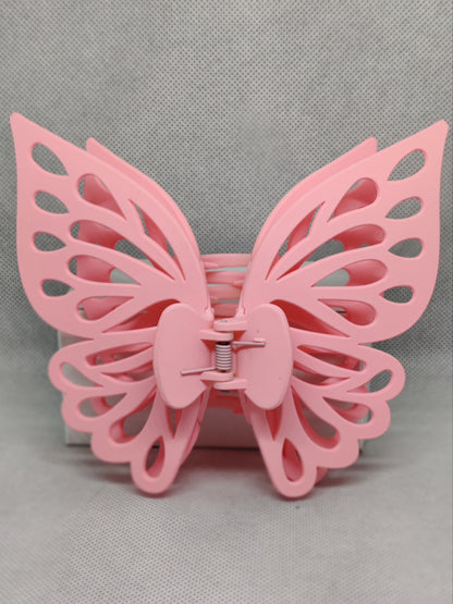 L DOUBLE Layer Butterfly Wings Hair Clip