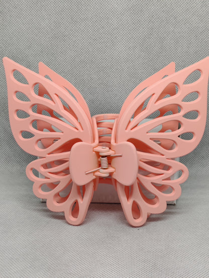 L DOUBLE Layer Butterfly Wings Hair Clip
