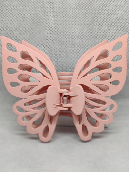 L DOUBLE Layer Butterfly Wings Hair Clip