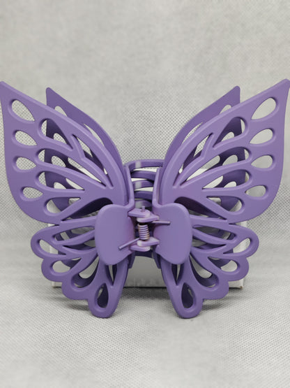 L DOUBLE Layer Butterfly Wings Hair Clip