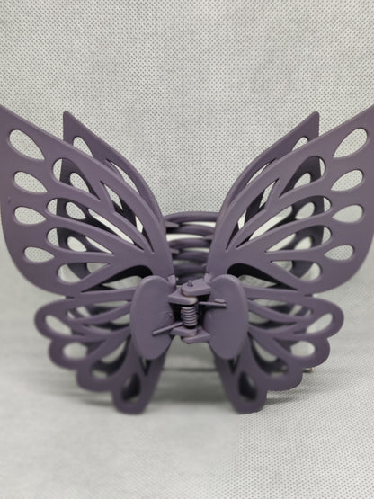 L DOUBLE Layer Butterfly Wings Hair Clip