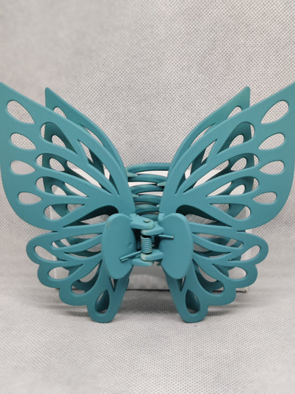 L DOUBLE Layer Butterfly Wings Hair Clip