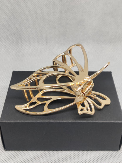 M EDGE Metal Butterfly Wing Hair Clip