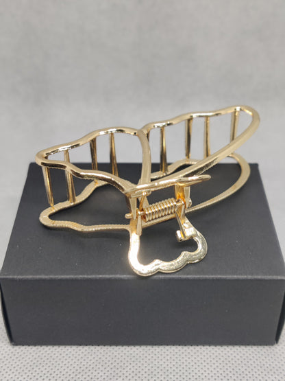 M HOLLOW Metal Butterfly Wing Hair Clip