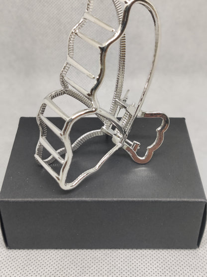 M HOLLOW Metal Butterfly Wing Hair Clip