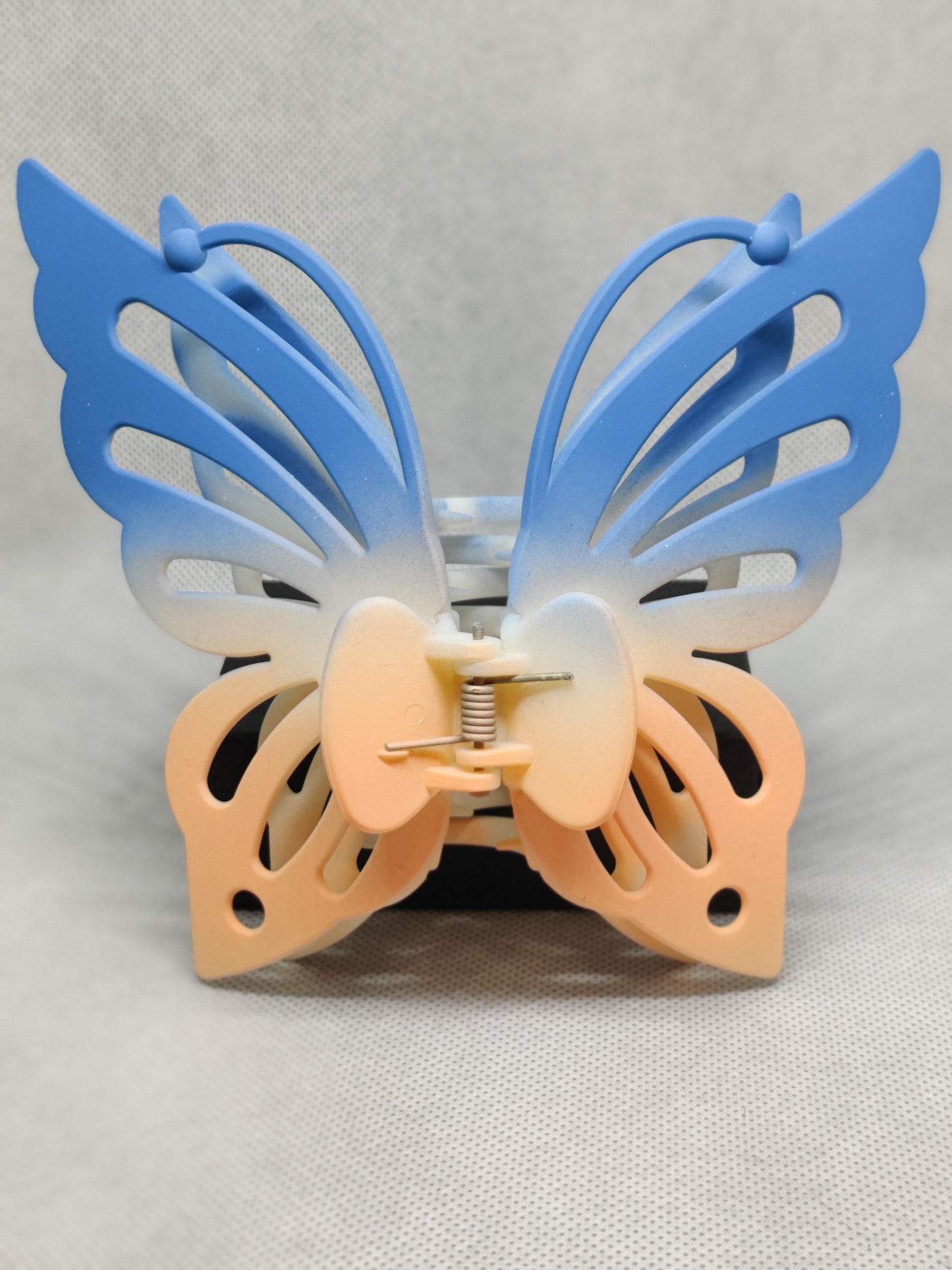 L DOUBLE Layer Sharp Butterfly Wings Hair Clip