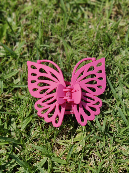 S SINGLE Layer Butterfly Wings Hair Clip