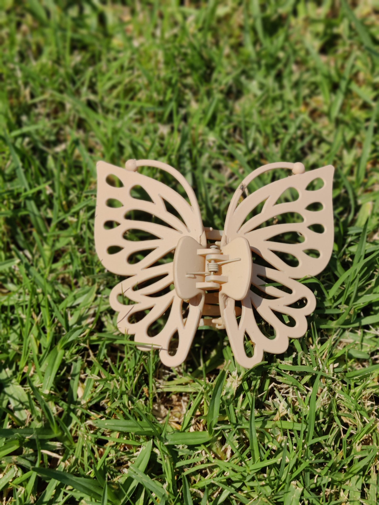 S SINGLE Layer Butterfly Wings Hair Clip