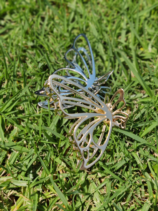 M EDGE Metal Butterfly Wing Hair Clip