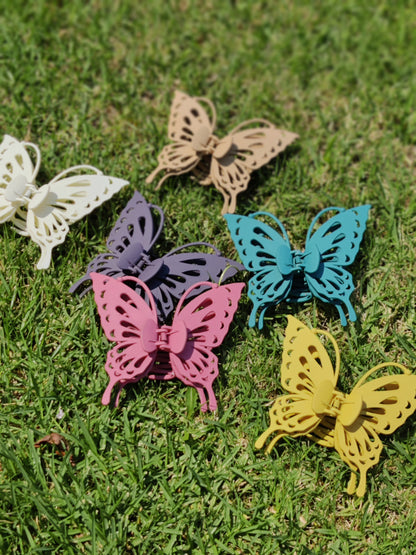 L DOUBLE Layer Magic Butterfly Wings Hair Clip