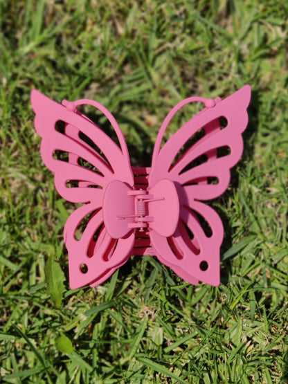 L DOUBLE Layer Sharp Butterfly Wings Hair Clip