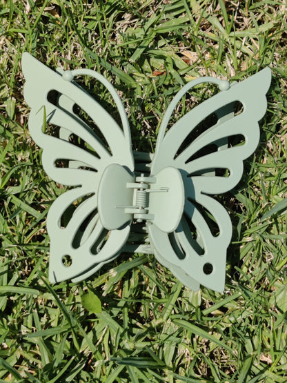 L DOUBLE Layer Sharp Butterfly Wings Hair Clip