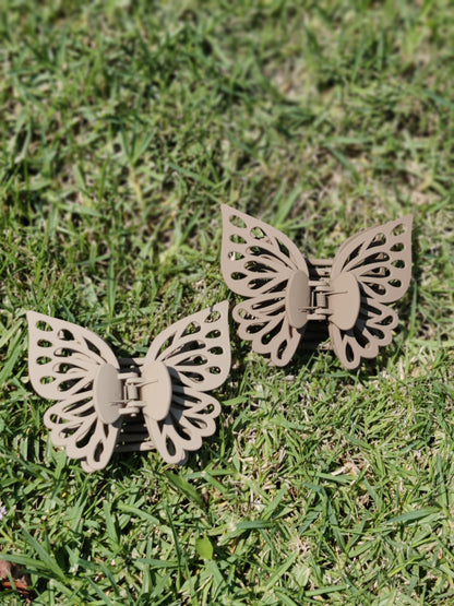 M DOUBLE Layer Butterfly Wings Hair Clip
