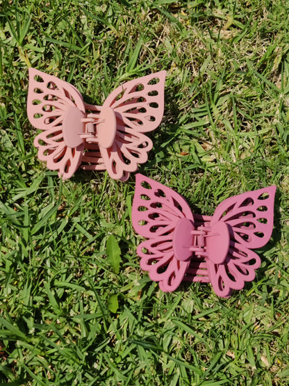 M DOUBLE Layer Butterfly Wings Hair Clip