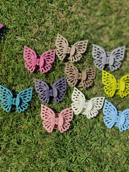 M DOUBLE Layer Butterfly Wings Hair Clip